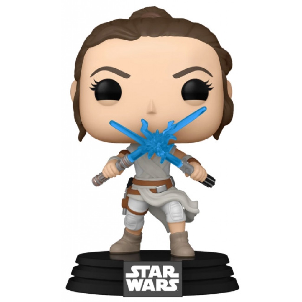 Funko POP Rey with Two Lightsabers (Star Wars: Episode IX, The Rise of Skywalker)