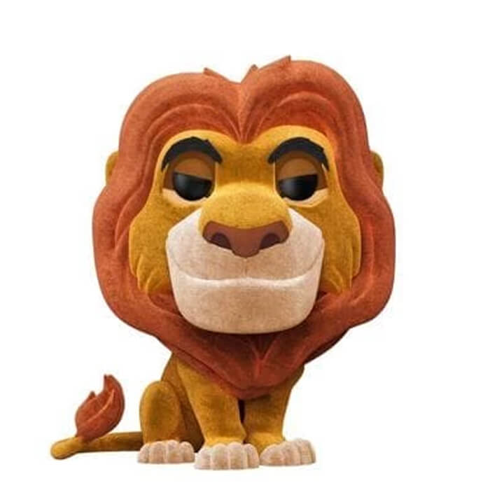 Figurine Funko POP Mufasa (Flocked) (The Lion King)