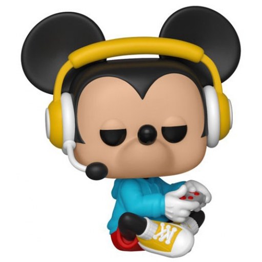 Figurine Funko POP Gamer Mickey Sitting (Mickey Mouse 90 Years)