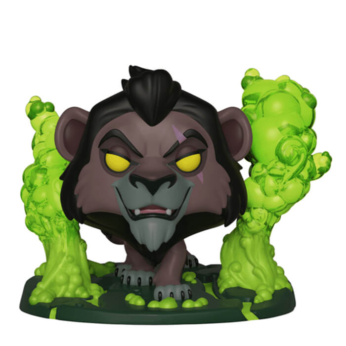 Figurine Funko POP Scar with Flames (The Lion King)