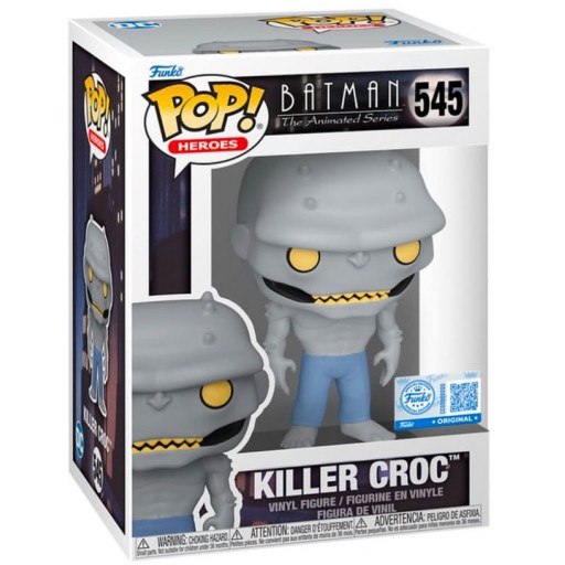 Killer Croc dans sa boîte