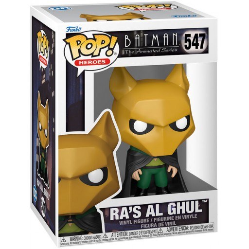 Ra's Al Ghul dans sa boîte
