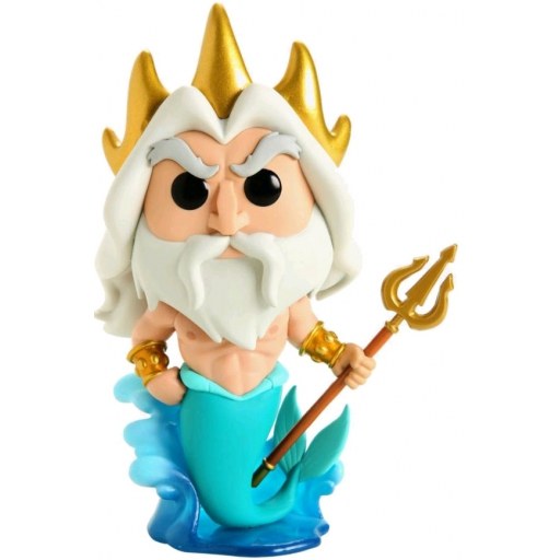 Figurine Funko POP King Triton (Supersized) (The Little Mermaid)