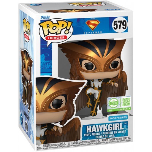 Hawkgirl dans sa boîte
