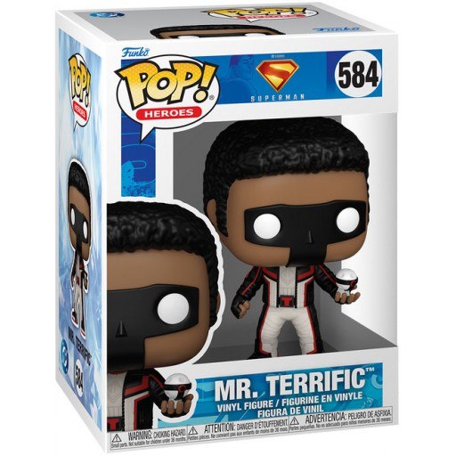 Mr. Terrific dans sa boîte