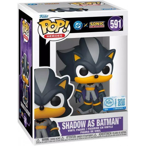 Shadow as Batman dans sa boîte