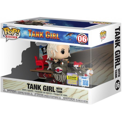 Tank Girl with Tanl dans sa boîte