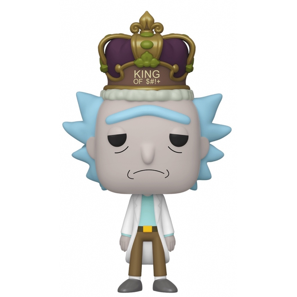 Figurine Funko POP Rick with Crown (Rick and Morty)