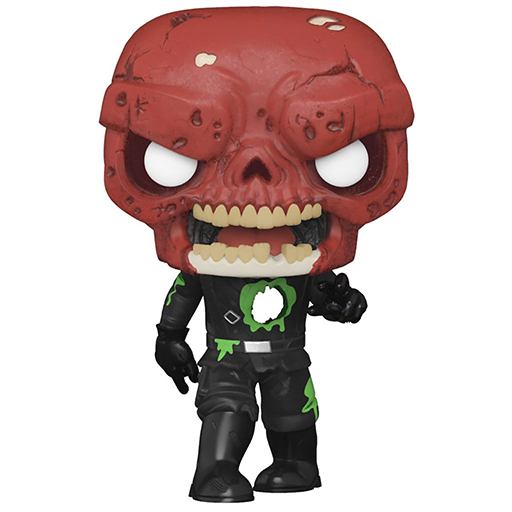 Figurine Funko POP Zombie Red Skull (Marvel Zombies)