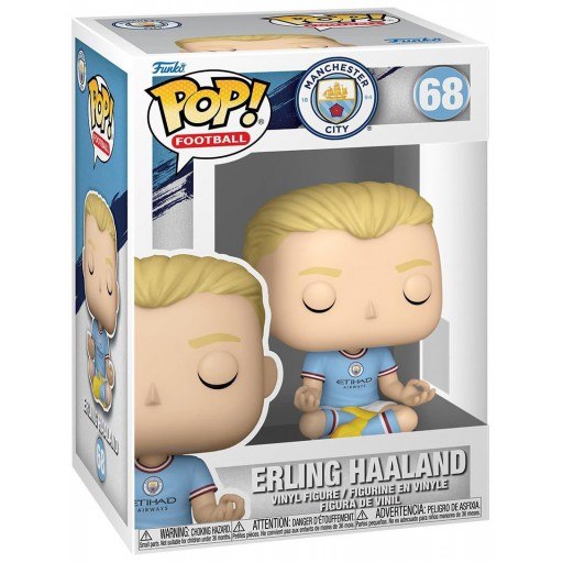 Erling Haaland (Manchester City) dans sa boîte