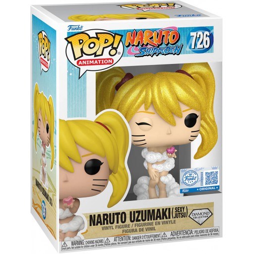 Naruto Uzumaki (Sexy Jutsu) (Diamond Glitter) dans sa boîte