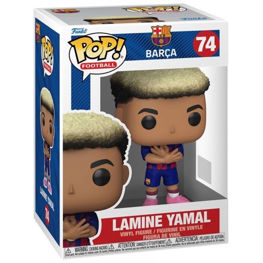 Lamine Yamal (FC Barcelona) dans sa boîte
