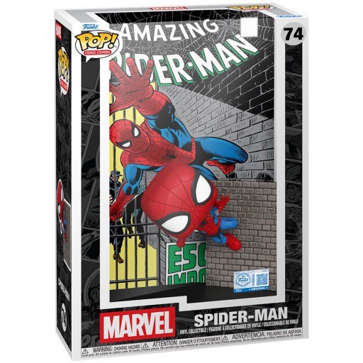 Spider-Man dans sa boîte
