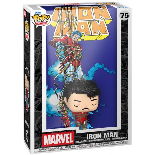 Iron Man dans sa boîte