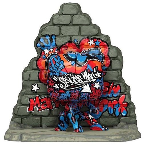 Figurine Funko POP Street Art Spider-Man (Marvel Comics)