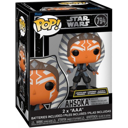 Ahsoka (Lights & Sound) dans sa boรฎte