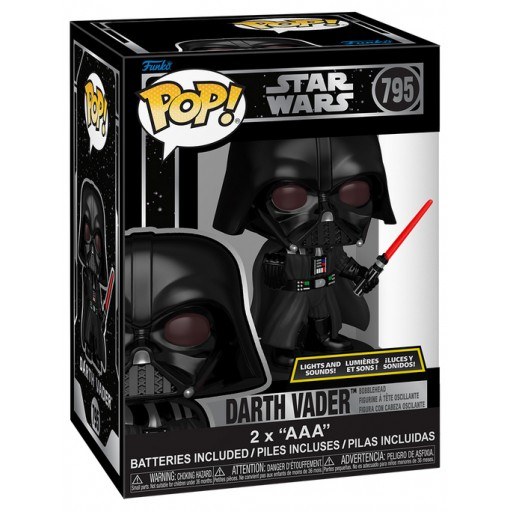 Darth Vader (Lights & Sound) dans sa boรฎte
