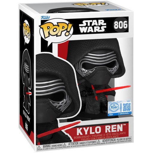 Kylo Ren dans sa boîte