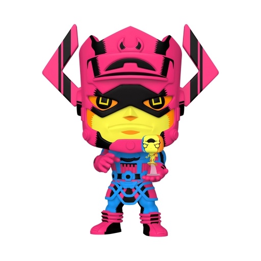 Funko POP Galactus with Silver Surfer (Blacklight) (Supersized) (Fantastic Four)