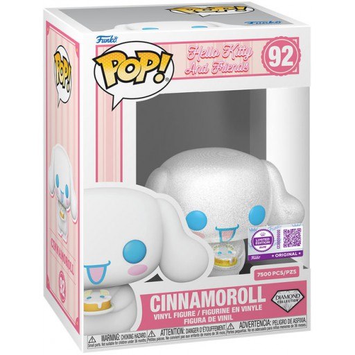 Cinnamoroll (Diamond Glitter) dans sa boîte