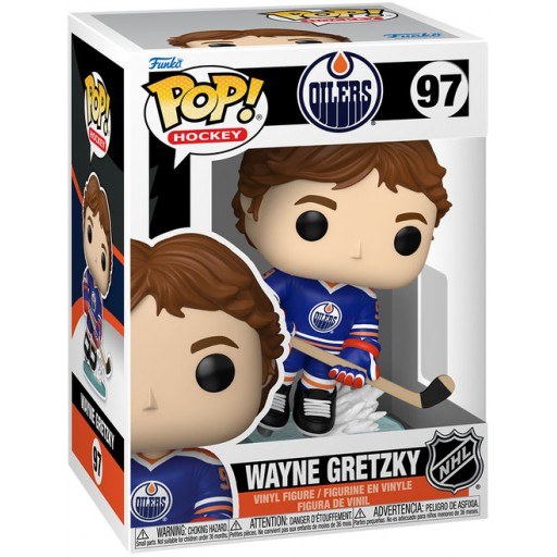 Wayne Gretzky dans sa boîte