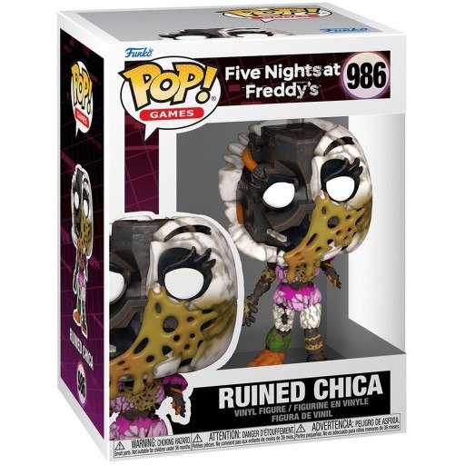 Ruined Chica dans sa boîte