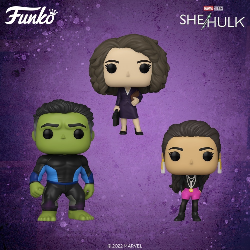 The very first POPs of She-Hulk series