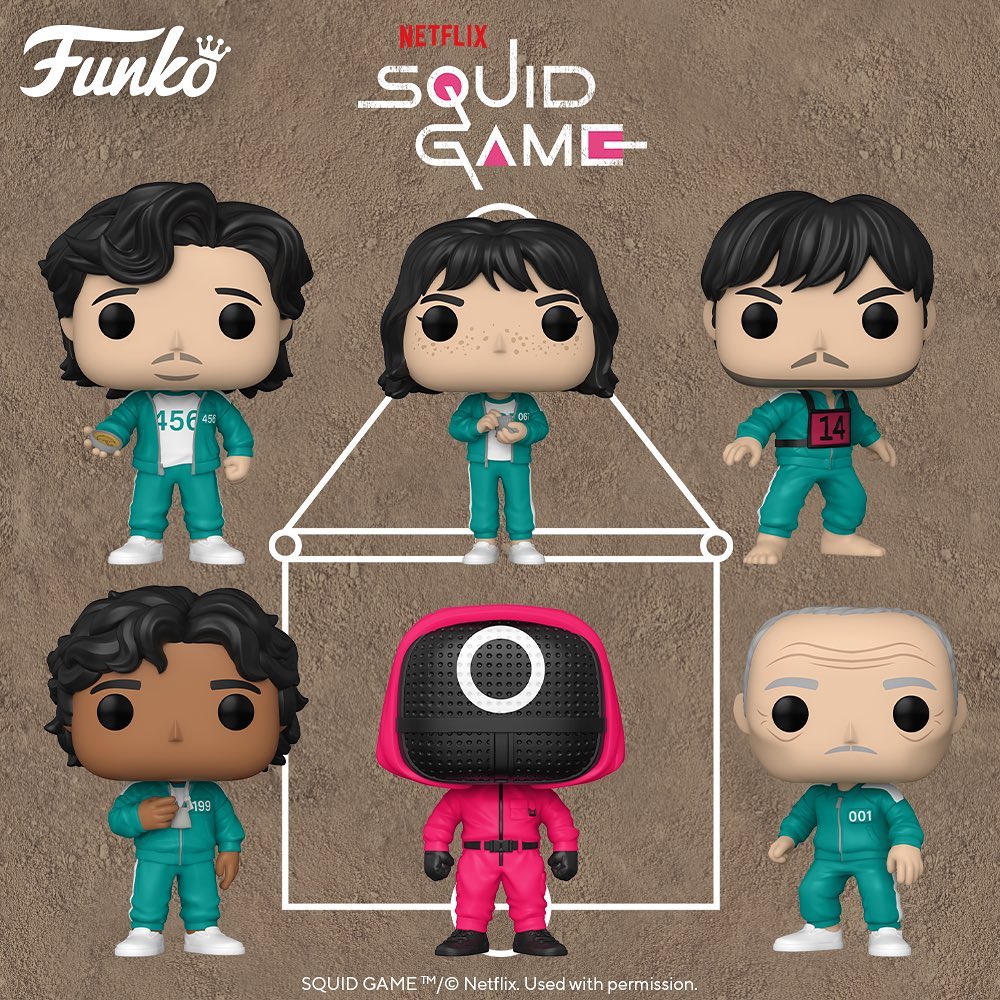 Flood of Squid Game Funko POP