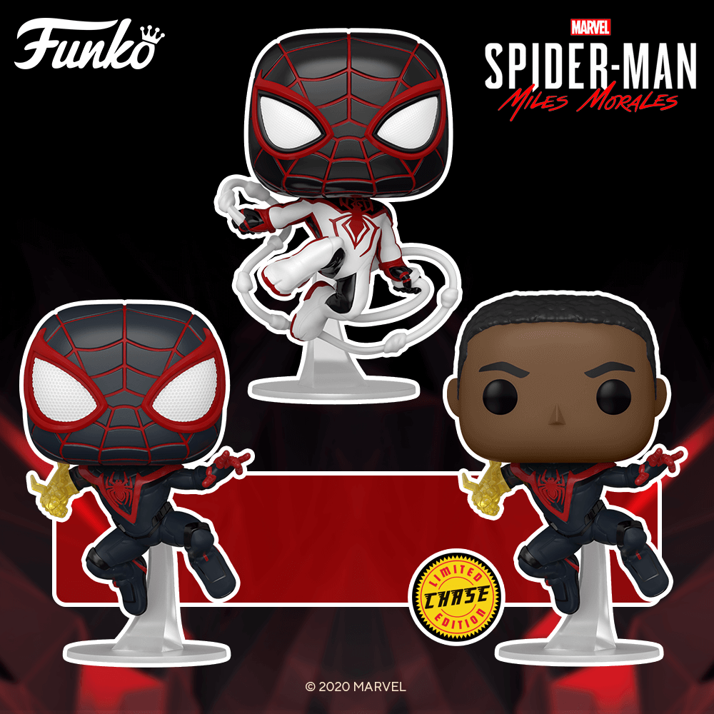The game Spider-Man Miles Morales has its first POPs