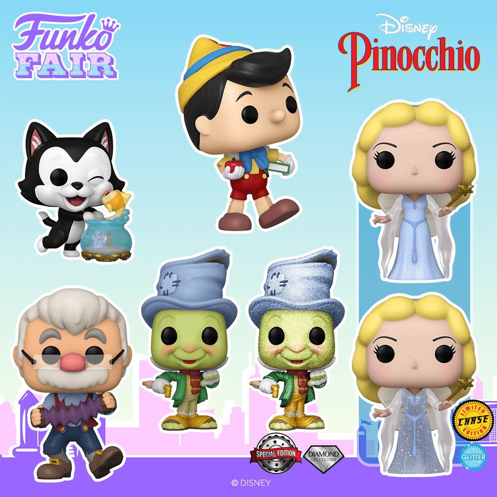 Pinocchio is back with seven new POPs