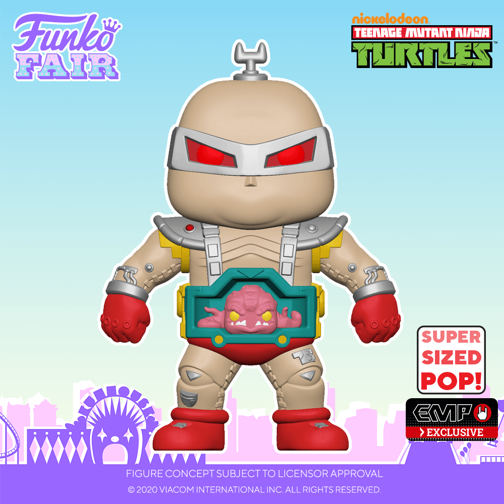 A Supersized POP for Krang, enemy of the Ninja Turtles