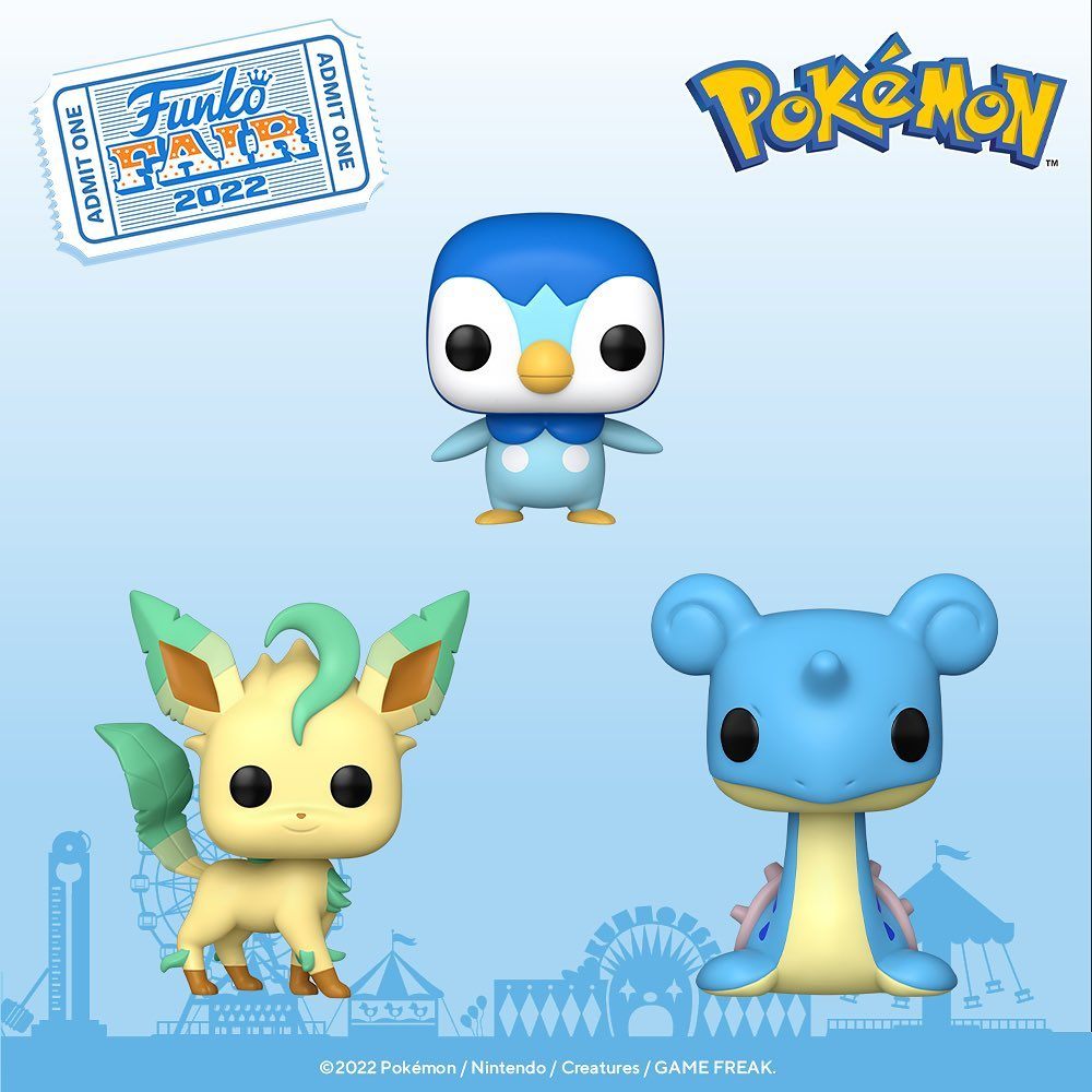 3 new Pokémon in Funko POP