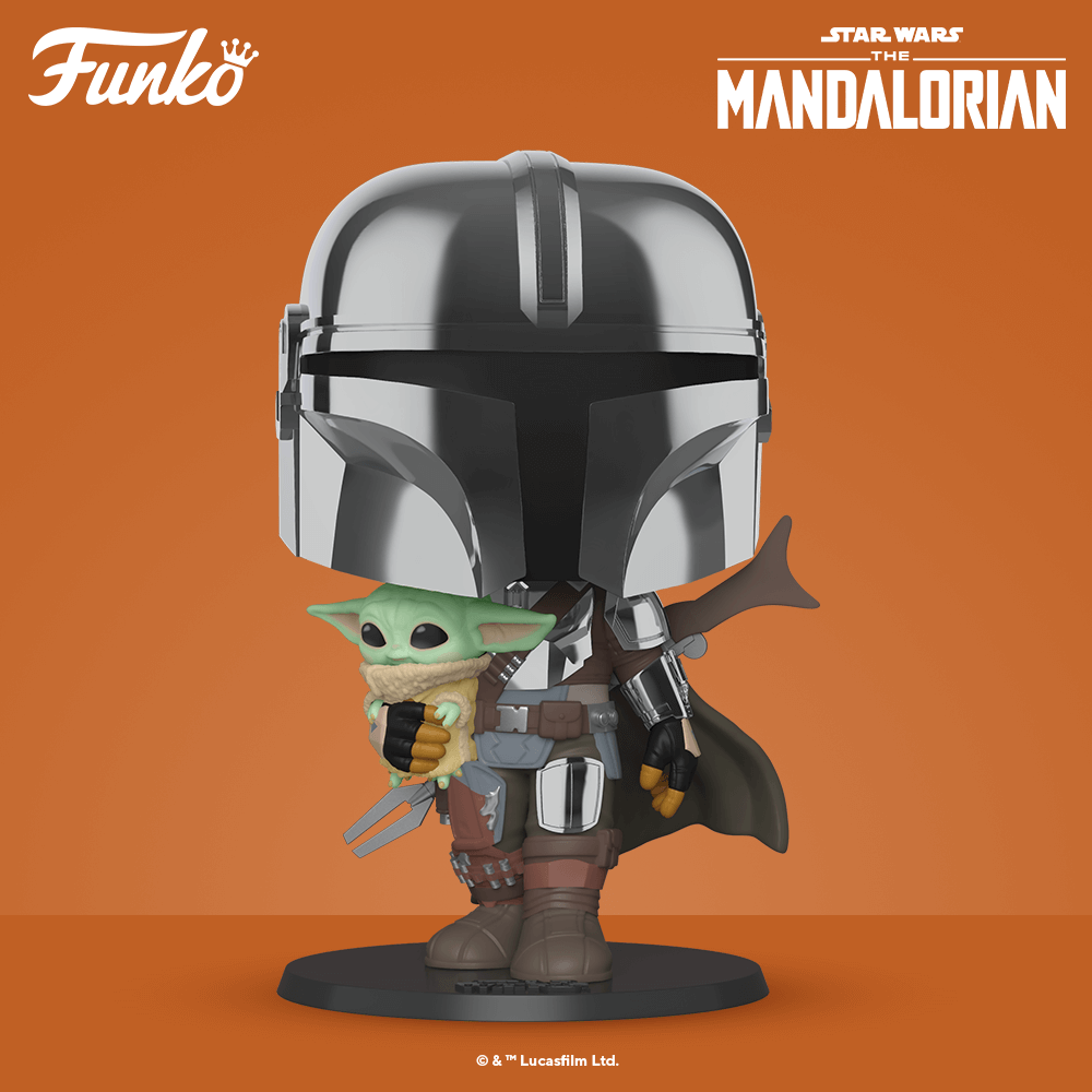 The Mandalorian 10’’ with Baby Yoda
