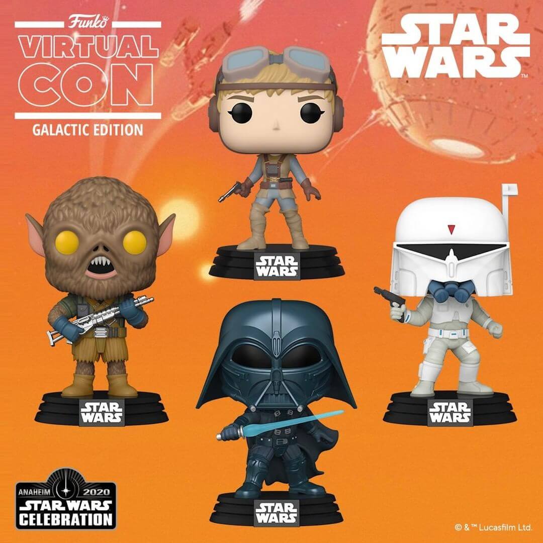 The announcements of the Funko Convention: Galactic Edition