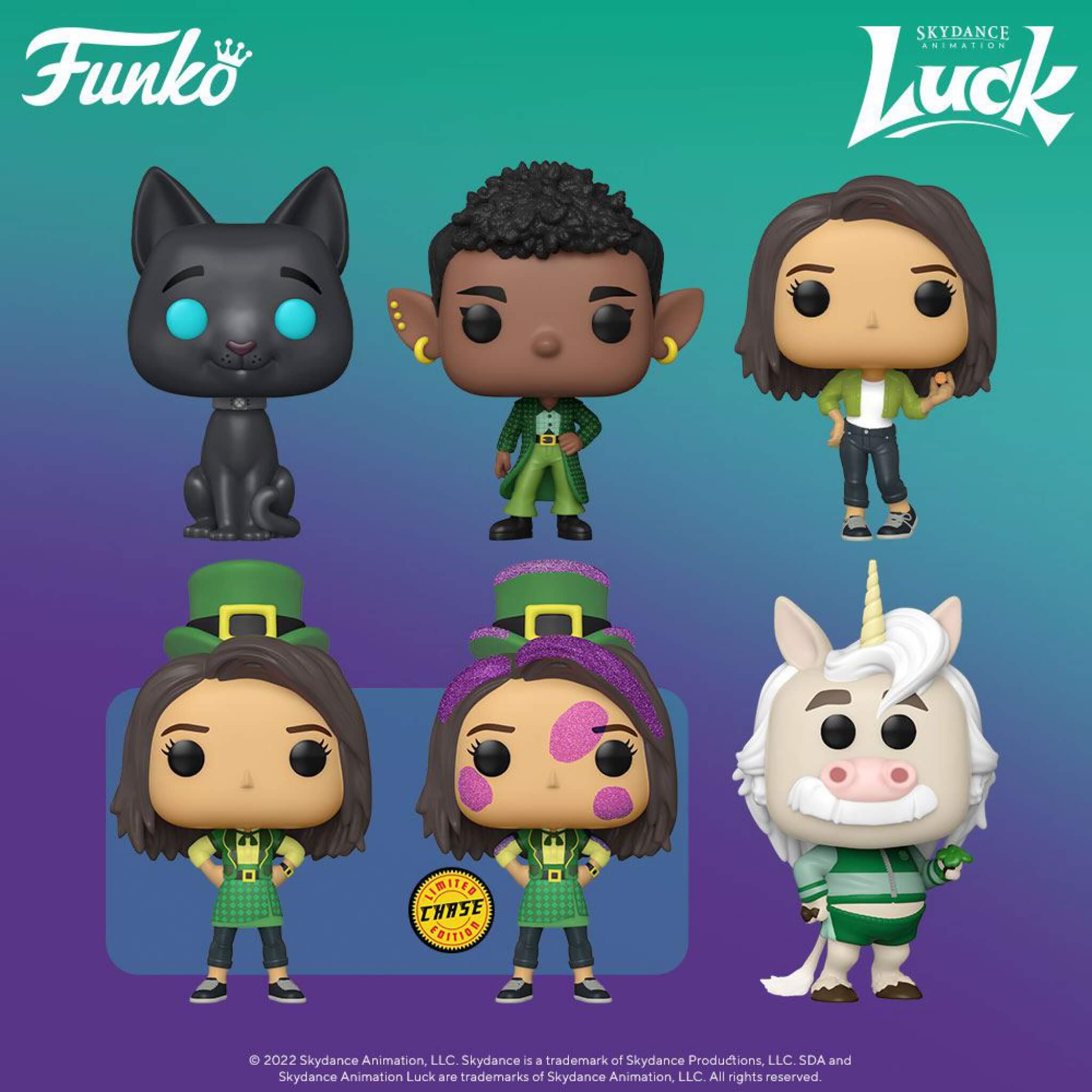 POPs from the movie Luck are here