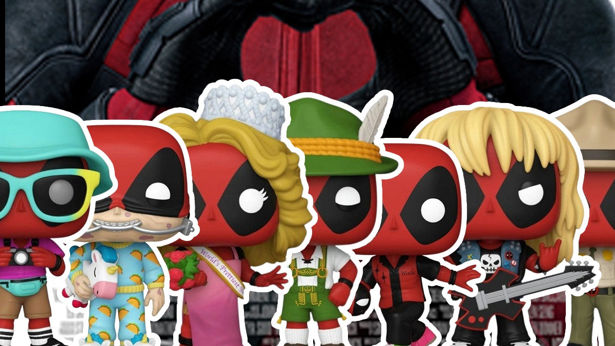 Deadpool in all his glory with Funko
