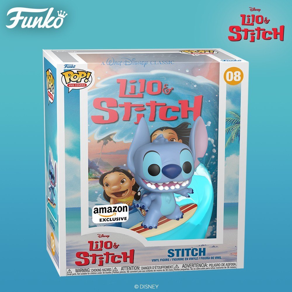 New Funko POP VHS Covers of a Disney classic: Lilo and Stitch