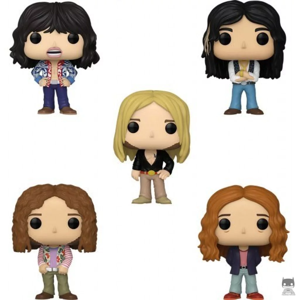 Steven Tyler, Joe Perry, Tom Hamilton, Brad Whitford & Joey Kramer Funko Pop! figure (Aerosmith)