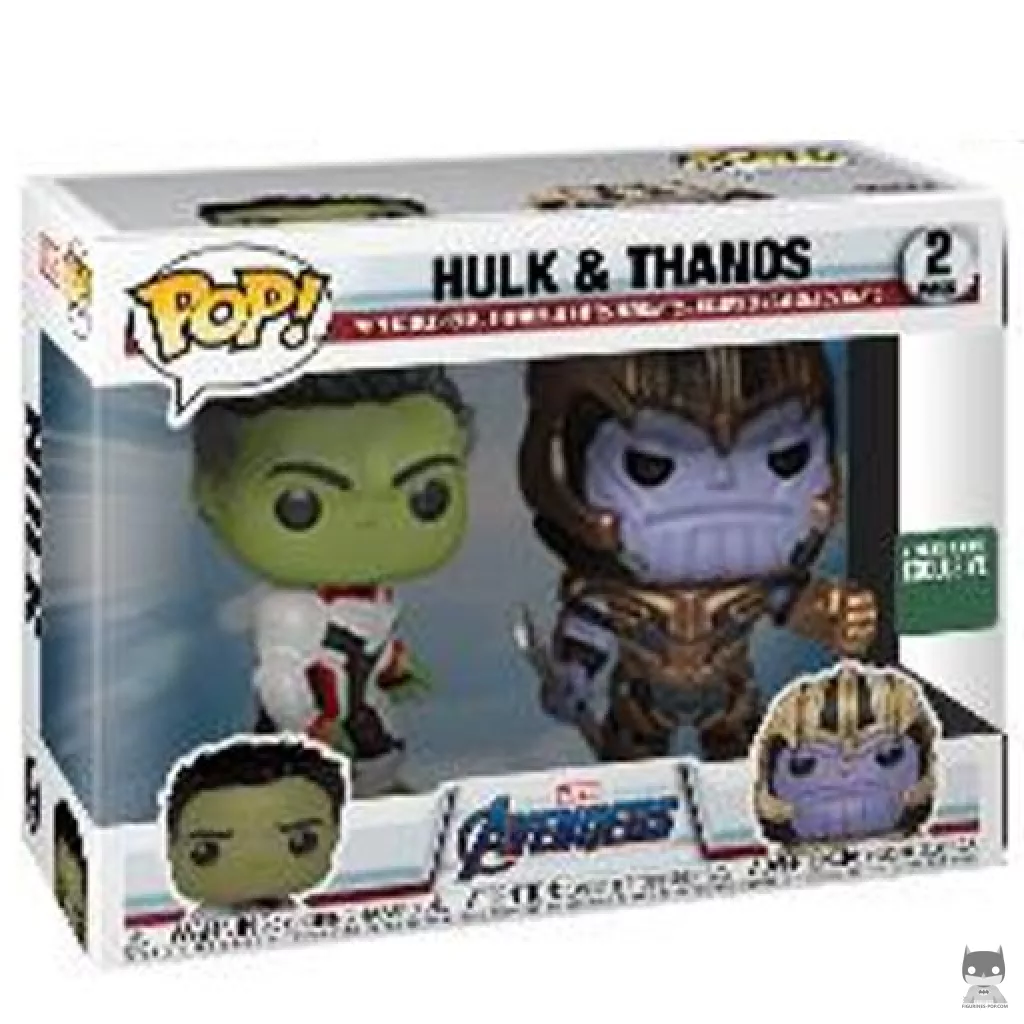 Hulk & Thanos Funko Pop! figure in its box