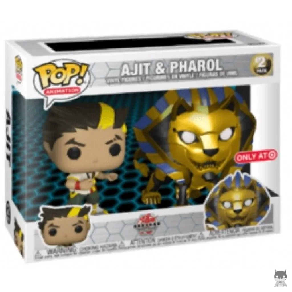 Ajit & Pharol (Metallic) Funko Pop! figure in its box