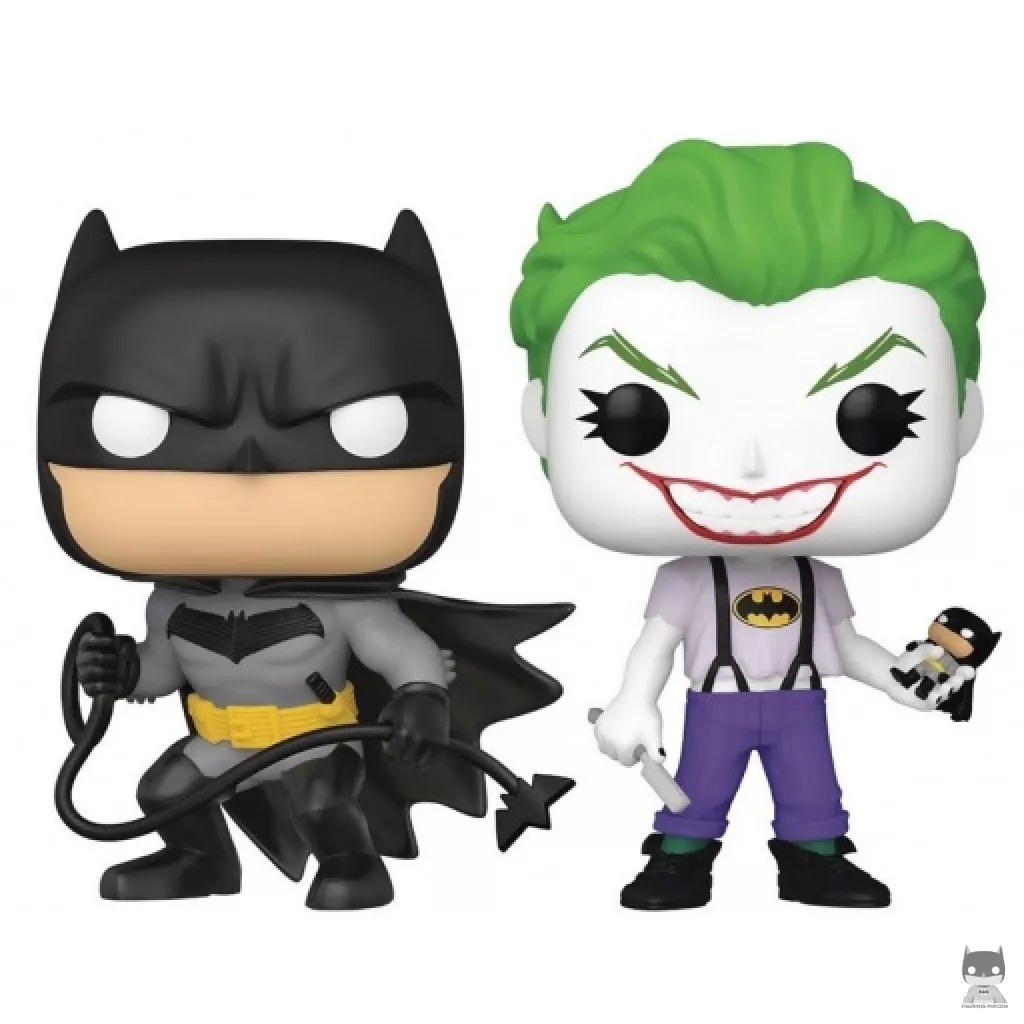 White Knight Batman & White Knight the Joker Funko Pop! figure (Batman)