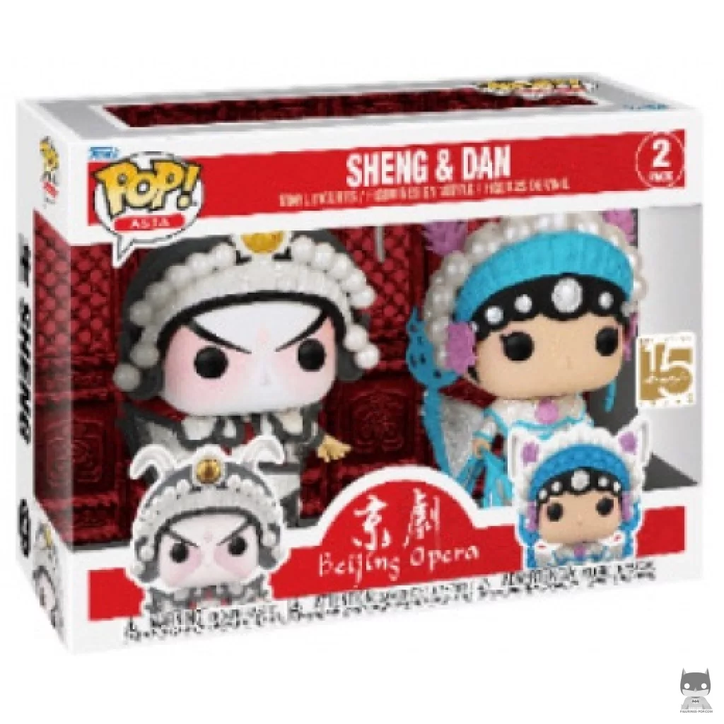 Sheng & Dan Funko Pop! figure in its box