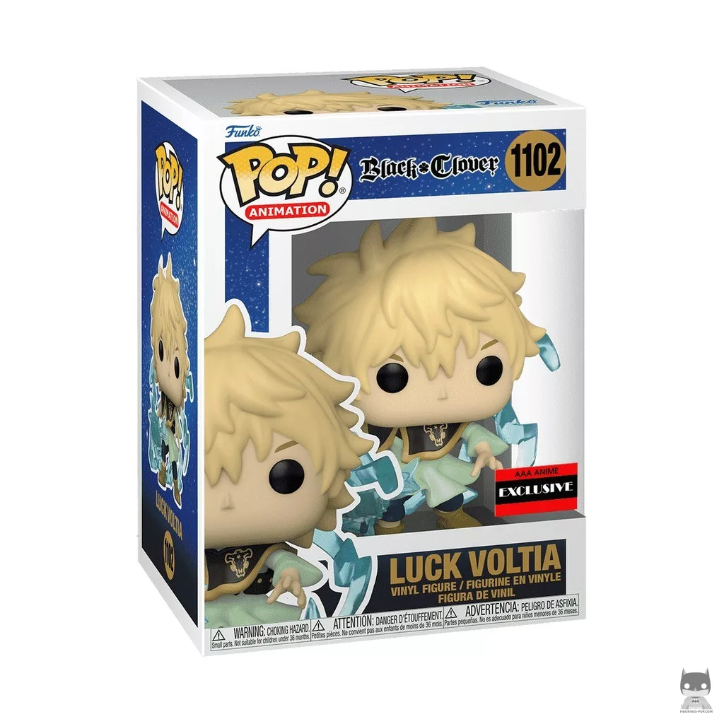 Luck Voltia Funko Pop! figure in its box