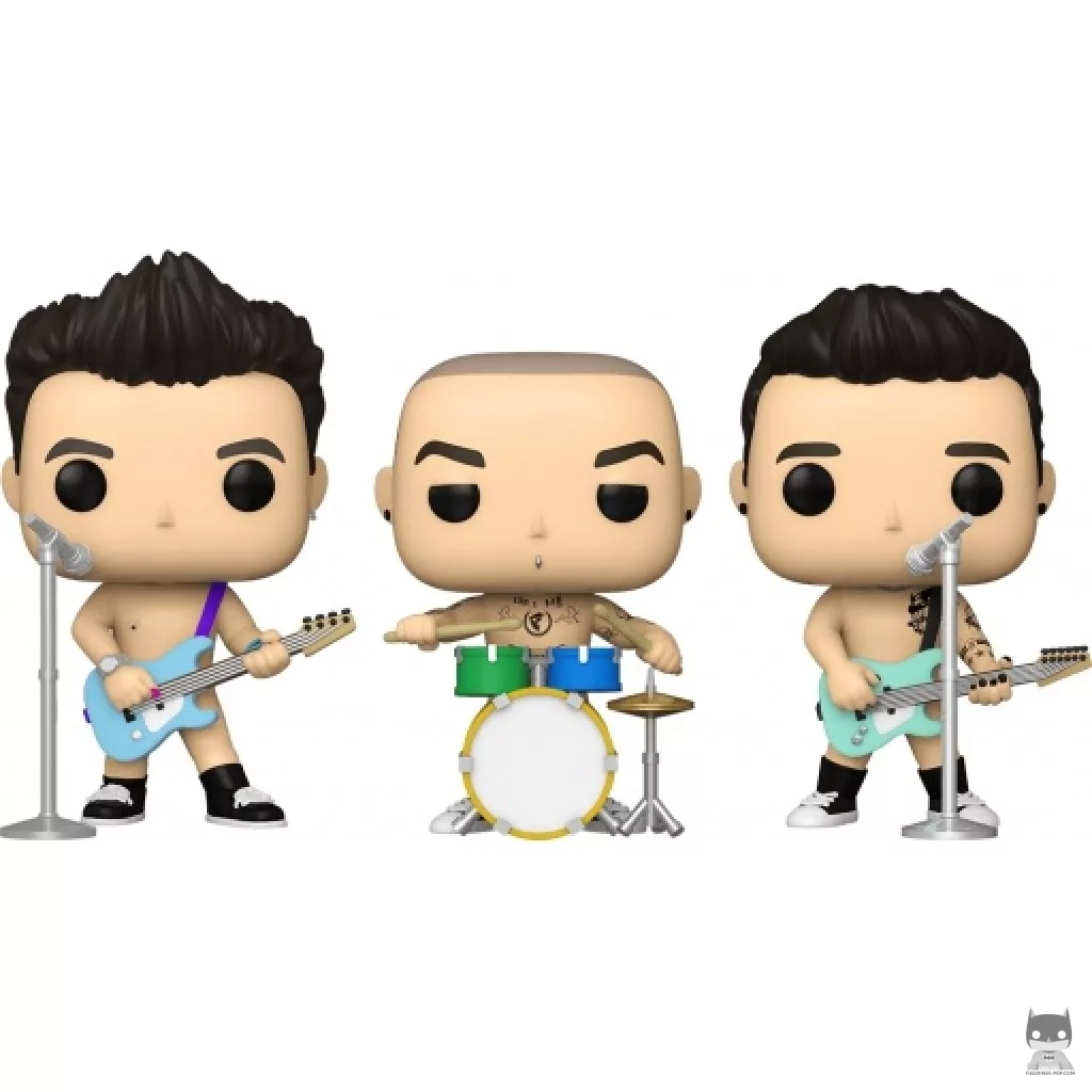 Mark Hoppus , Travis Barker & Tom Delonge Funko Pop! figure (Blink 182)