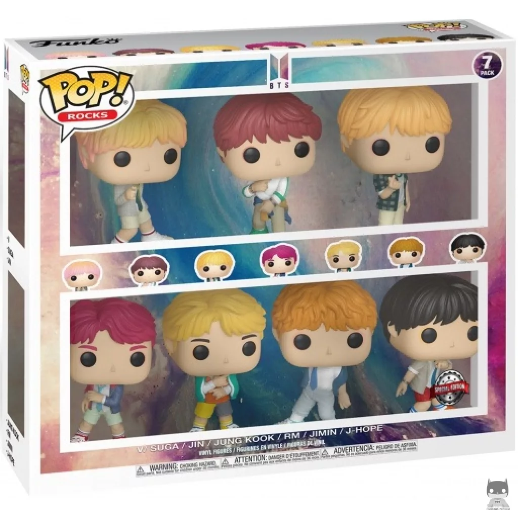 BTS Funko Pop! figure in its box