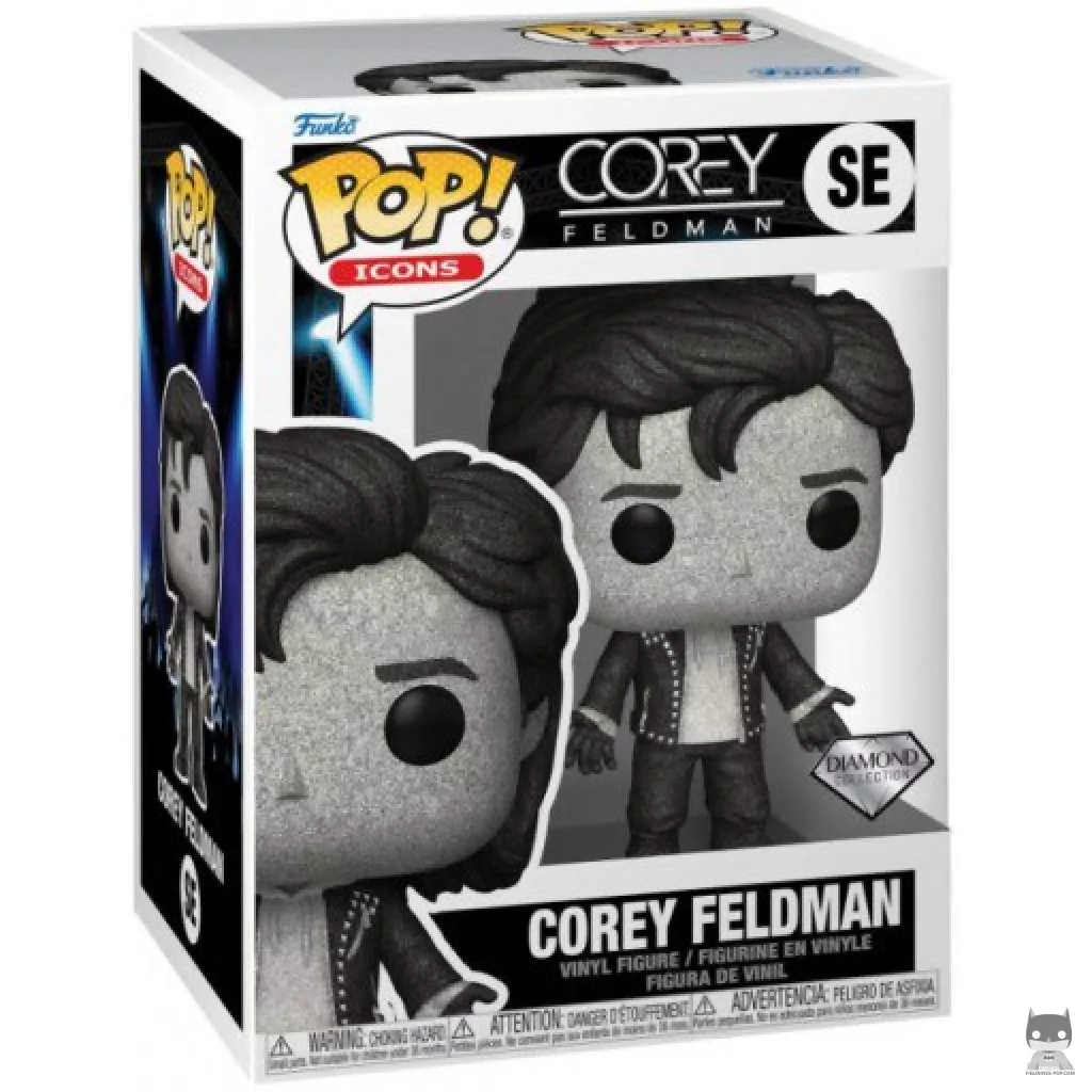 Corey Feldman (Diamond Glitter) Funko Pop! figure in its box