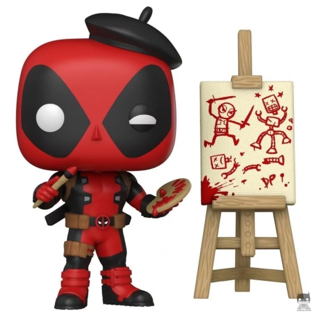 Deadpool Artist Funko Pop! figure in its box