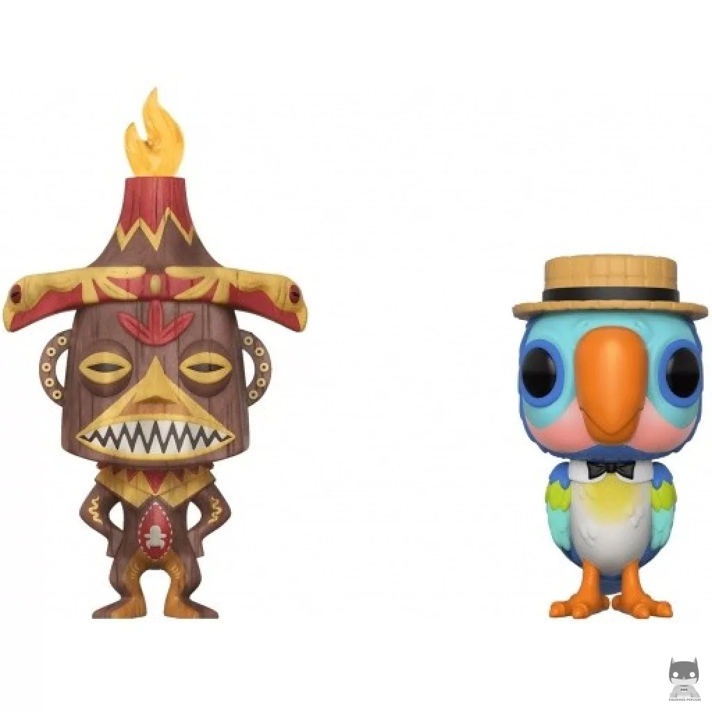 Pele & Barker Parrot from Enchanted Tiki Room Funko Pop! figure (Disney Parks)