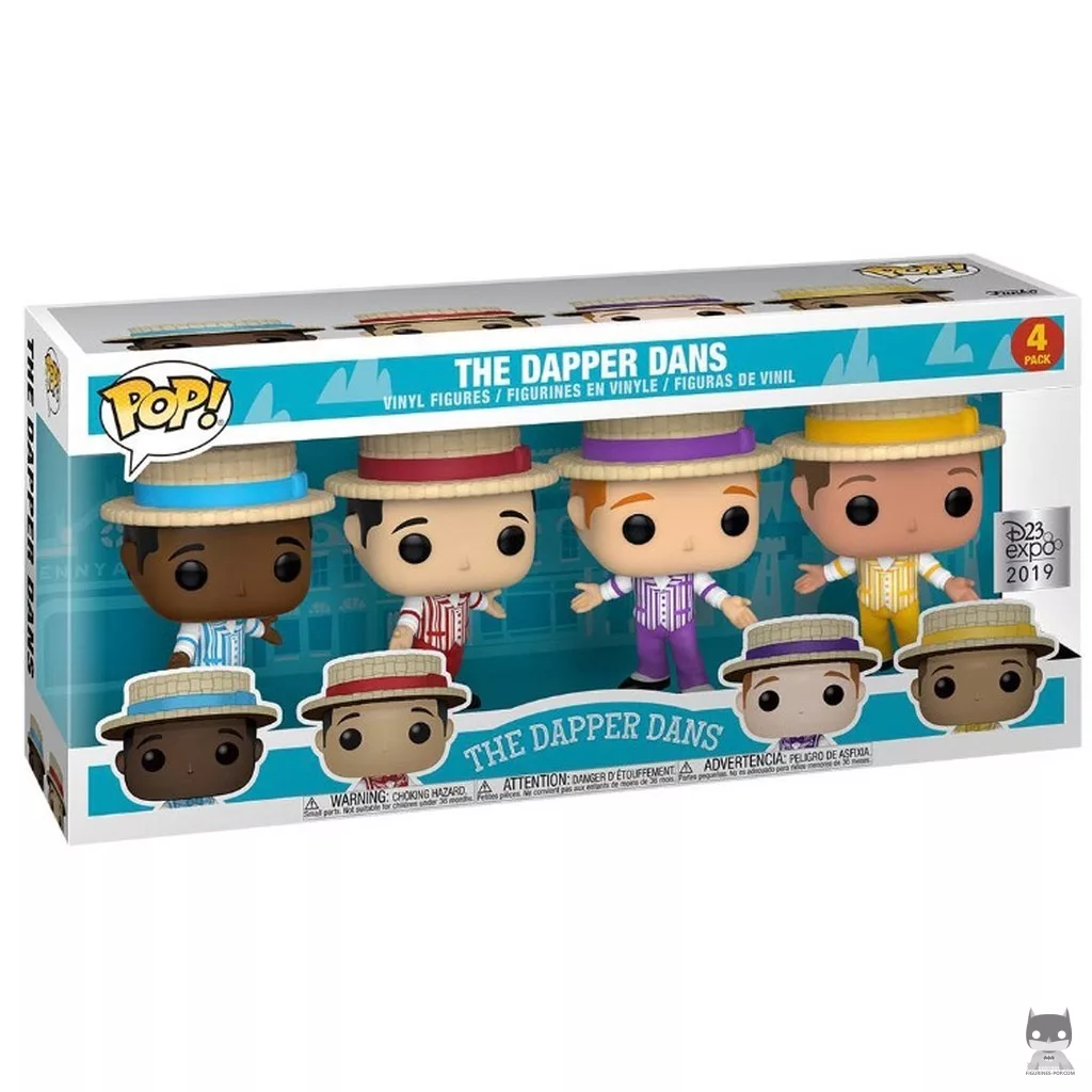 The Dapper Dans Funko Pop! figure in its box