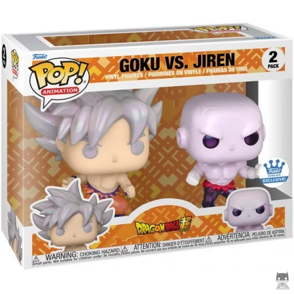 Goku vs Jiren (Pearlescent) Funko Pop! figure in its box